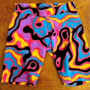 Puma Lava AOP Bike Tight Size Large